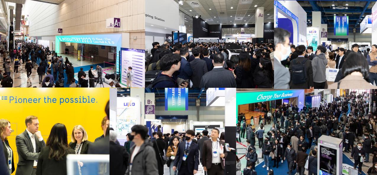 2025年3月韩国电池能源展Inter Battery 2025
